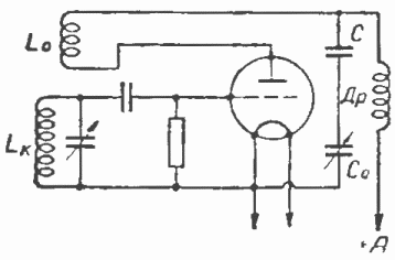 Схема Шиелля - с ёмкостной регулировкой обратной связи переменным конденастором